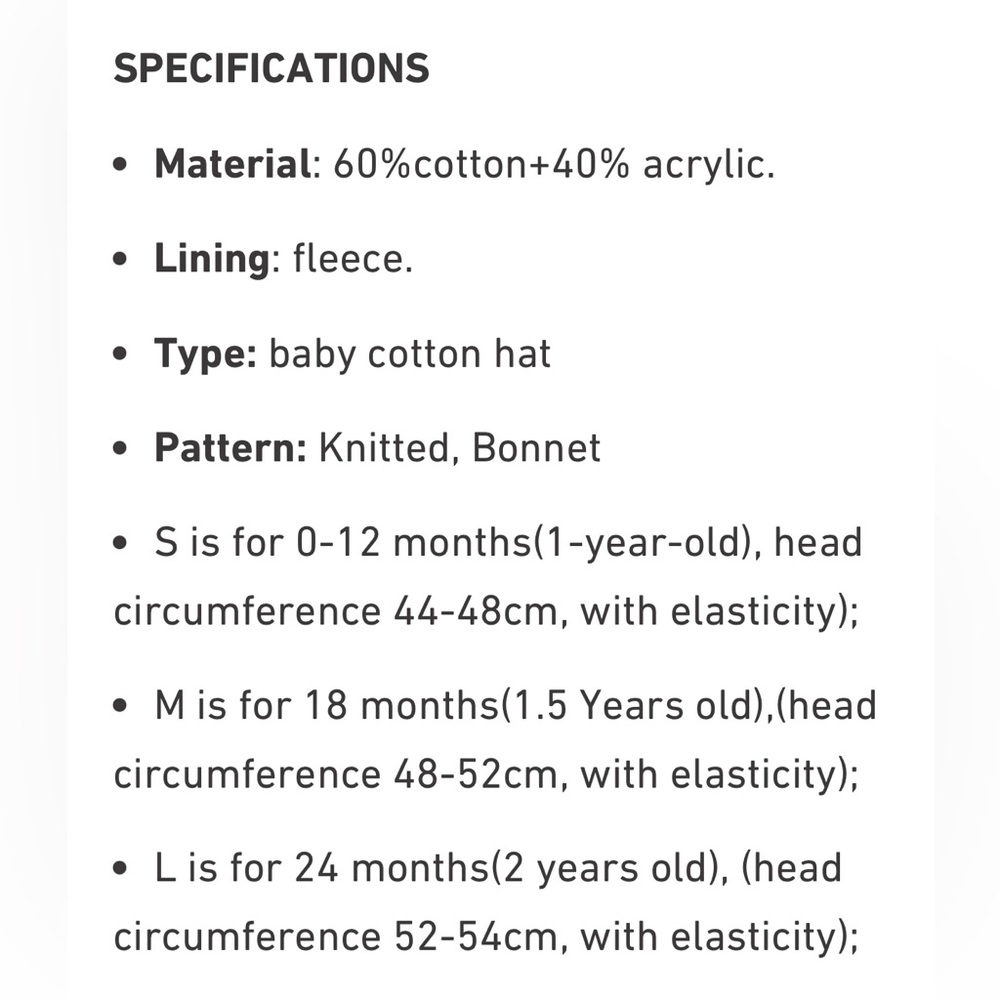 (NWT) Pink Baby Pom-Pom Knit Beanie Winter Hat w/ Earflaps & Tie | 0-1 Years Old - Picture 6 of 6
